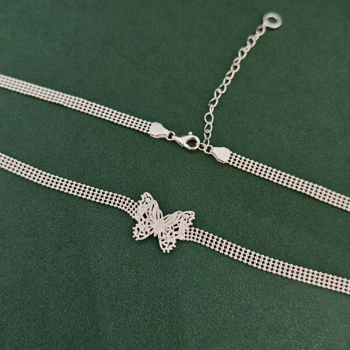 Papillon Lace Necklace