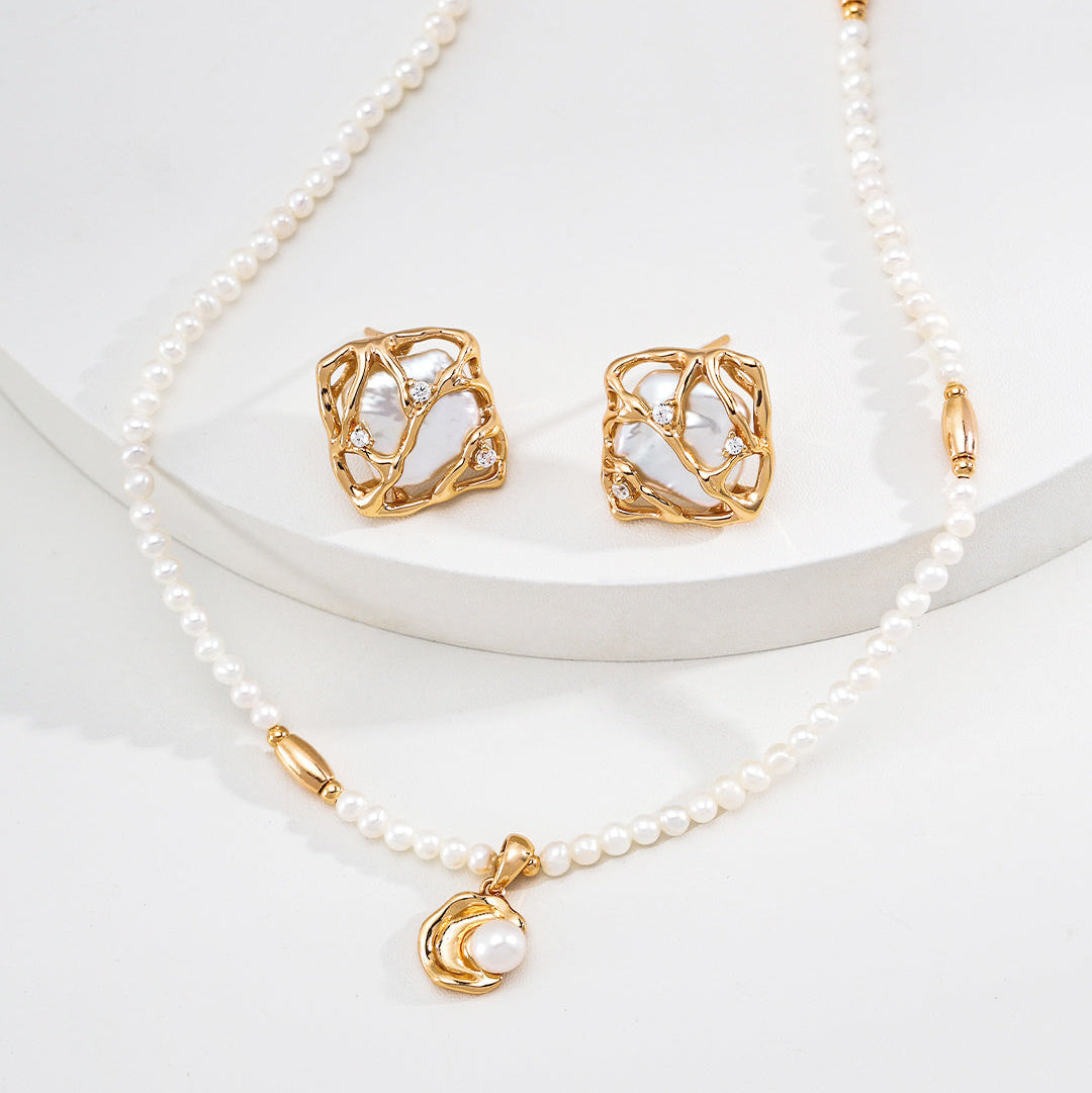 Moonlit Embrace Necklace