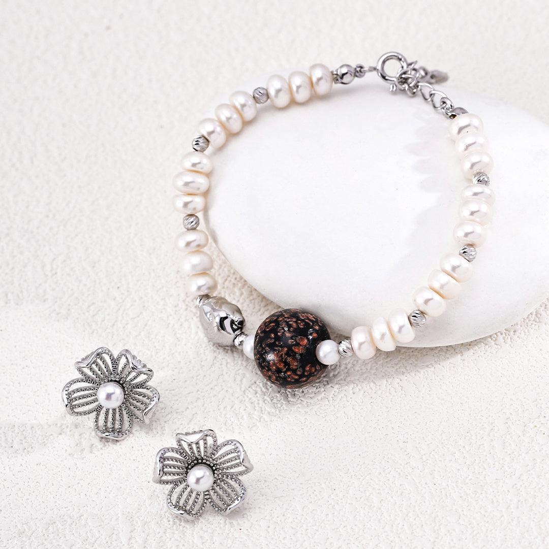 Artisan Pearl Bracelet