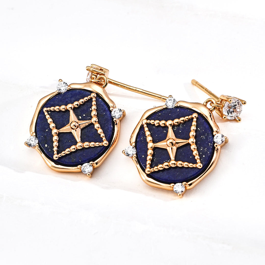Cleopatra Star Studs