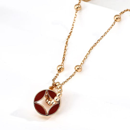 Lucky Coin Pendant Necklace