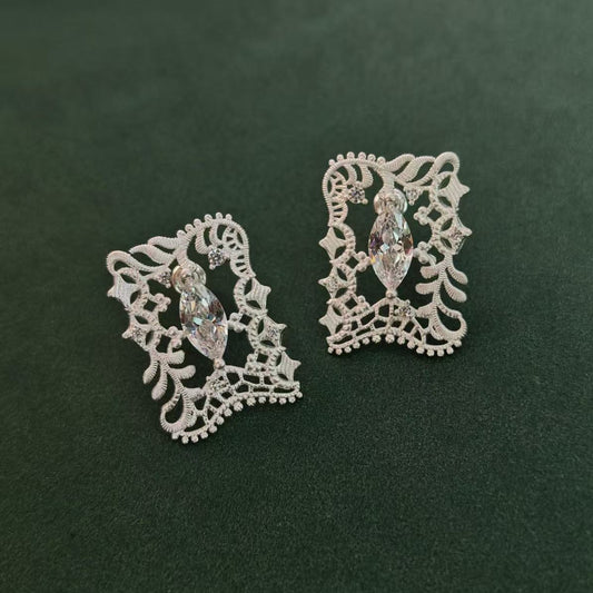 Art Deco Marquise Earrings